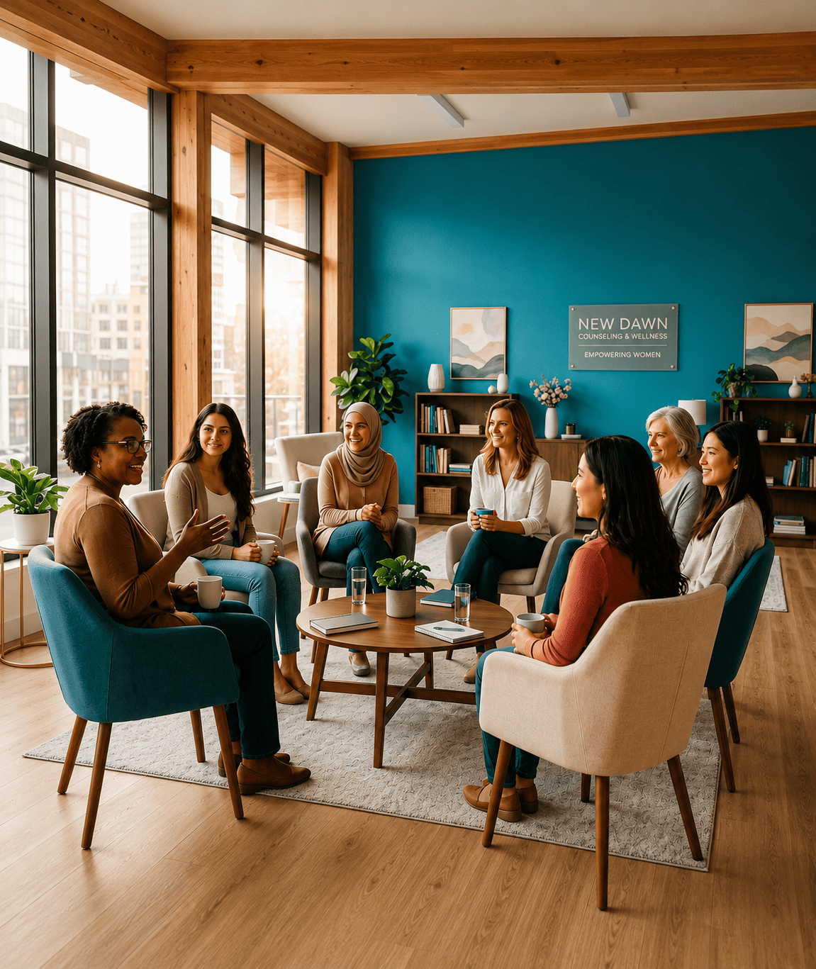 Women in a compassionate support community
